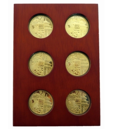 Zestaw 12 NUMIZMATÓW AMAZING CHINA - Symbole chin