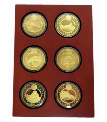 Zestaw 12 NUMIZMATÓW AMAZING CHINA - Symbole chin