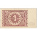 Banknot 1 złoty 1946 rok - stan 3