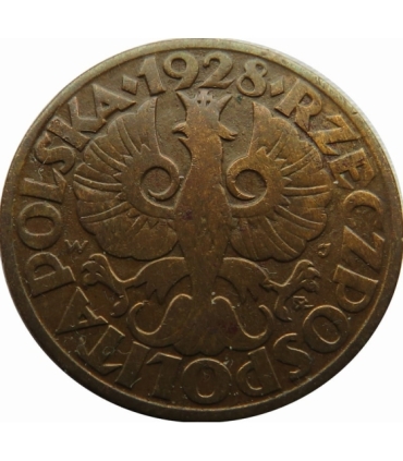 5 groszy 1928, stan 2