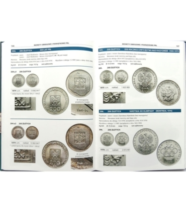 Katalog "Polskie monety obiegowe, pamiątkowe i kolekcjonerskie 1949-1990", Janusz Parchimowicz