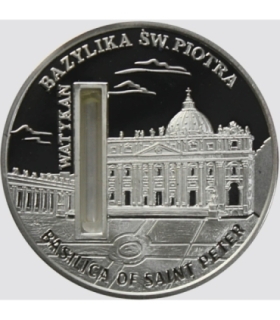 10 dolarów - BAZYLIKA ŚW. PIOTRA 2010 w etui