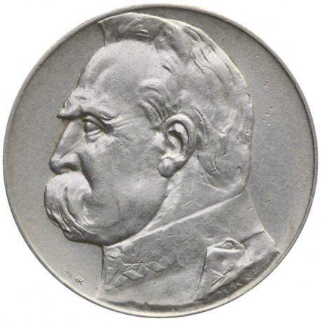 5 złotych Józef Piłsudski 1936, stan 2-. ładny