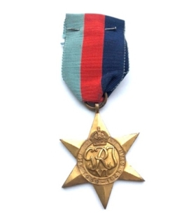 BRYTYJSKI MEDAL/GWIAZDA GRJ VI THE STAR 1939-1945