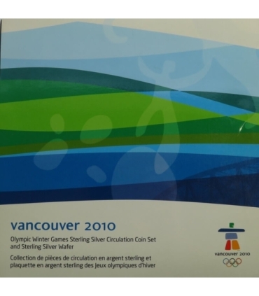 Kanada - Zestaw 12 monet + sztabka - Olimpiada Vancouver
