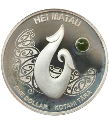 Nowa Zelandia, Elżbieta II, Dolar 2012, Hei Matau