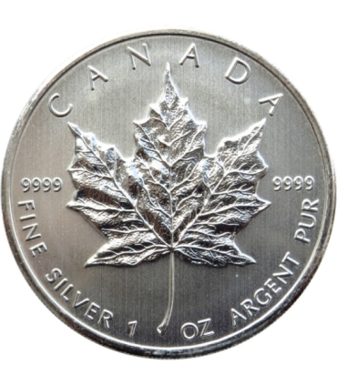 Kanada 5 dolarów Liść klonu, 2008, Ag999, 1OZ