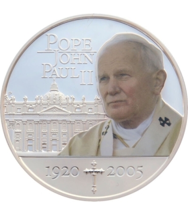 1 dollar, 2005, 85 rocznica urodzin Jana Pawła II