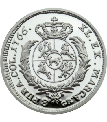 Replika 2 zł 1766 Stanisław August Poniatowski