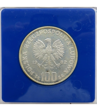 100 zł Bocian Ochrona środowiska 1982