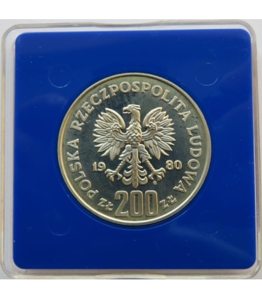 PRL, 200 zł 1980, Bolesław I Chrobry