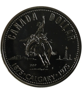 1 Dolar - 100 Lat Calgary 1975 r. - Kanada