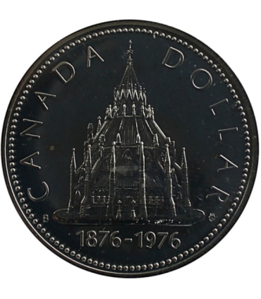 1 Dolar - Biblioteka Parlamentu 1976r - Kanada