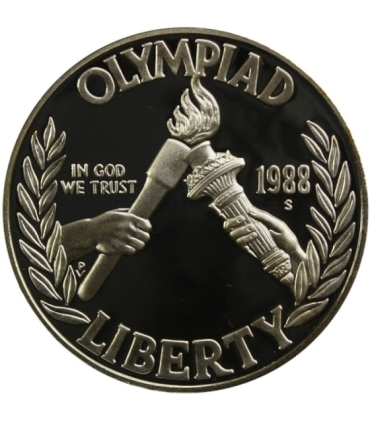 USA 1 dolar, 1988, Igrzyska XXIV Olimpiady, Seul