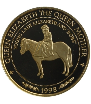 Samoa, 50 $ 1998, Królowa Elżbieta, stan menniczy