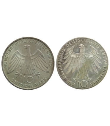 Niemcy 2 x 10 marek 1972 r. - Olimpiada Monachium