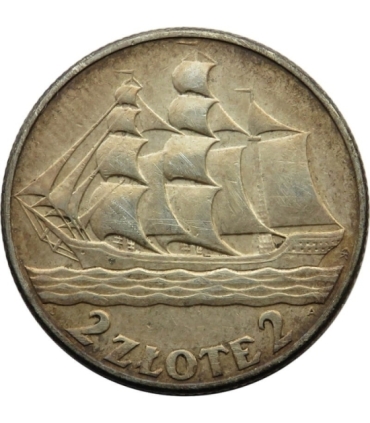 2 złote Żaglowiec, stan 2