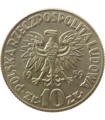 10 zł, Mikołaj Kopernik, 1959, stan 2