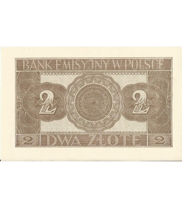 2 złote 1941, Seria AG 8528154, stan 1-