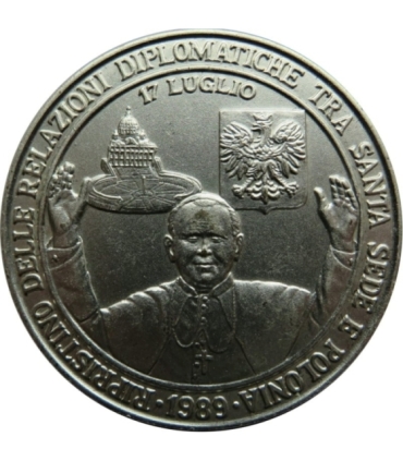 Medal, Jan Paweł II - 1989 Powrót do normalności