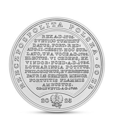 50 zł Skarby Stanisława Augusta – Stanisław Leszczyński