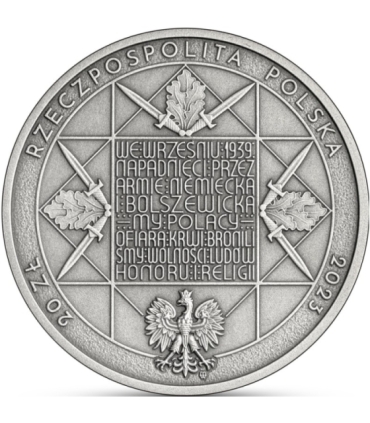 20 zł Sowiecka agresja na Polskę – 17 IX 1939 r., 2023
