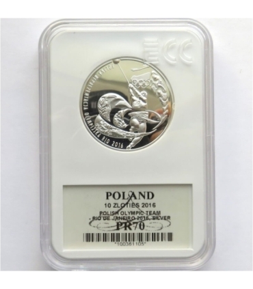 10 zł, Polska Reprezentacja Olimpijska Rio de Janeiro 2016 PR70