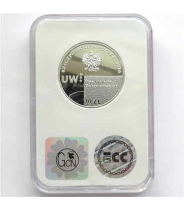 10 zł, 200. rocznica utworzenia Uniwersytetu Warszawskiego PR70