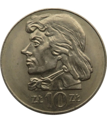 10 zł Kościuszko, 1970, stan 2
