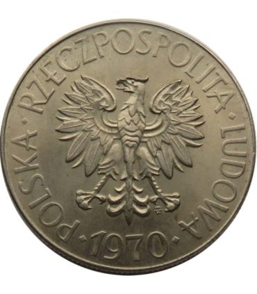 10 zł Kościuszko, 1970, stan 2
