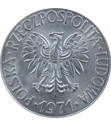 10 zł Kościuszko, 1971, stan 2