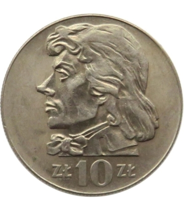 10 zł Kościuszko, 1972, stan 2