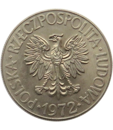 10 zł Kościuszko, 1972, stan 2