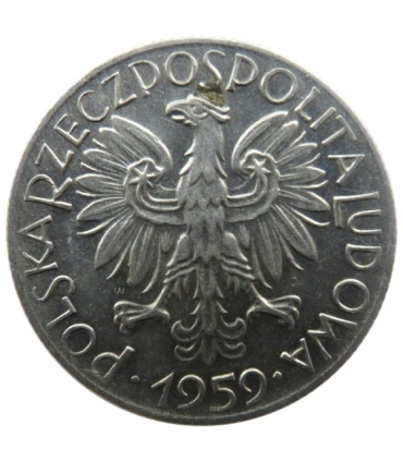 5 zł, Rybak, 1959, stan 2