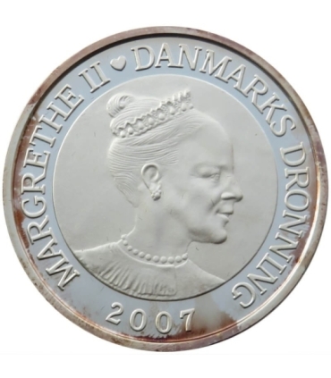 DANIA - 100 KORON 2007 - NIEDŹWIEDŹ POLARNY