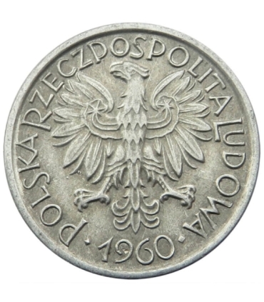 2 zł, Jagody, 1960, 2+, PRL