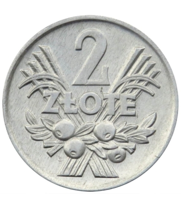 2 zł, Jagody, 1960, 1-, PRL, połysk