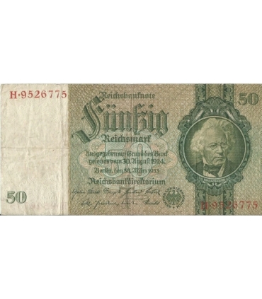 50 marek 1933, H 9526775, stan 3