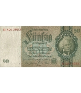 50 marek 1933, R 5013953,  stan 3