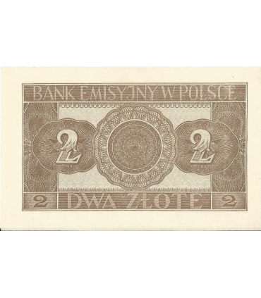 2 złote 1941, Seria AG 8528156, stan 1-