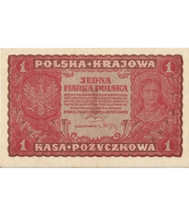 1 Marka 1919 I serja EW 891408, stan 2