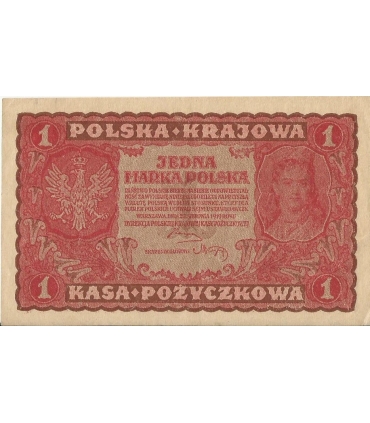 1 Marka 1919 I serja LH 177241, stan 3+