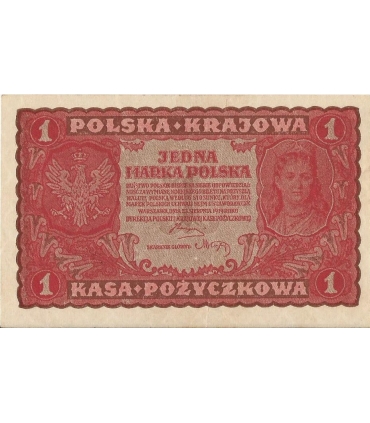 1 Marka 1919 I serja KC 335312, stan 2