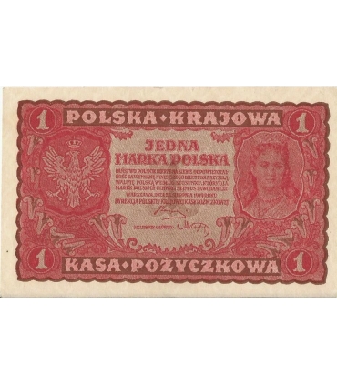 1 Marka 1919 I serja JD 139223, stan 2