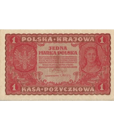 1 Marka 1919 I serja KJ 214043, stan 3