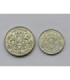 Łotwa, 2 Lati 1925 + 1 łat 1924, stan 2