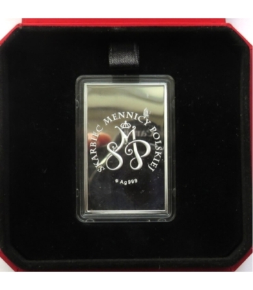 Srebrna Sztabka Matka Boża Częstochowska, certyfikat