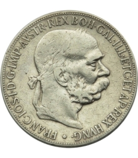 Austria, 5 koron 1900, Franciszek Józef I, stan 3