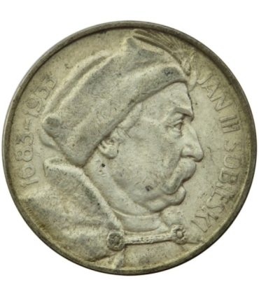 10 zł Jan III Sobieski 1933, stan 3+