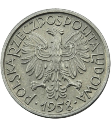 2 zł, Jagody, 1958, stan 1-, PRL